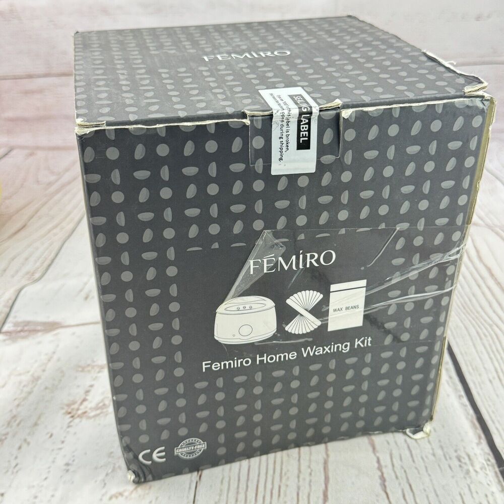 Femiro Waxing Kit L2 Digital Warmer Hair Removal 4 Packs Wax Beads